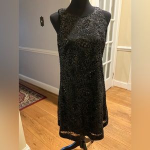 Jessica Simpson black dress with sequins!